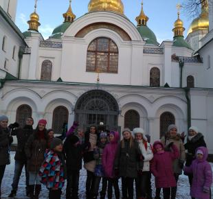 VISITING SAINT SOPHIA CATHEDRAL IN KYIV